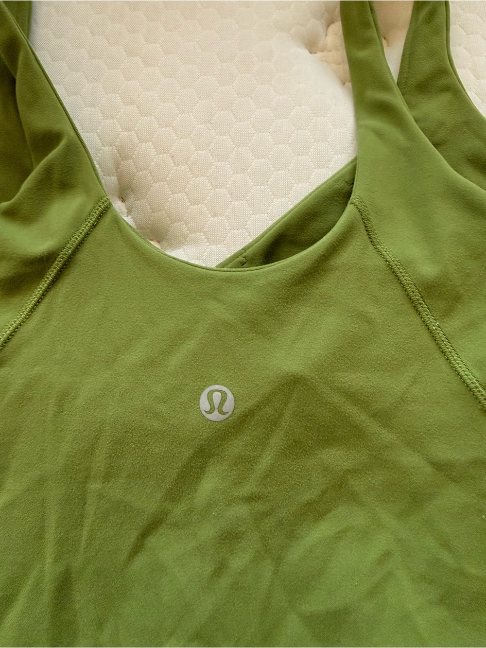 lululemon athletica Olive Green V-Neck Tank - Picture 4 of 6